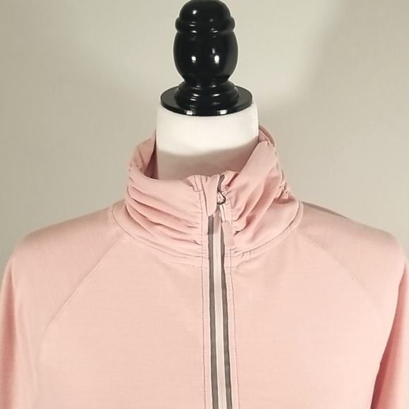 Skechers Women's Top Size L 1/4 Zip Turtle Neck Fleece Lined Performance - Picture 2 of 8